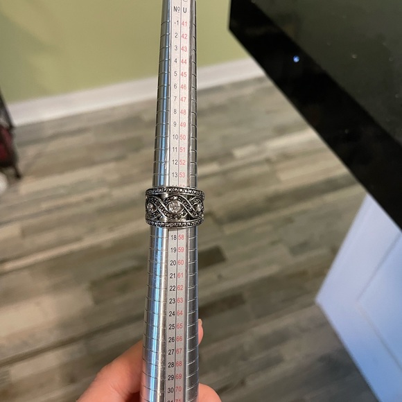 • Silver Malachite Ring • - Picture 10 of 15